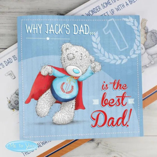Personalised Me to You For Him Super Hero Poem Book: 1 - Books