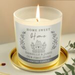 Personalised HOME Scented Jar Candle: 1 - Candles By Gift Moments