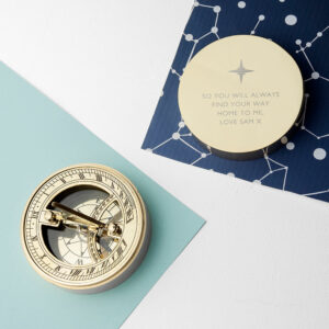 Personalised Iconic Adventurer’s Sundial Compass: 8 - Compasses By Gift Moments