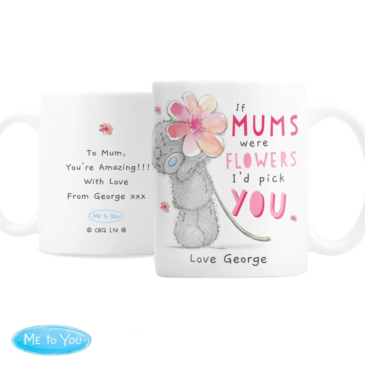 Personalised Me To You If...Were Flowers Mug: 4 - Mugs
