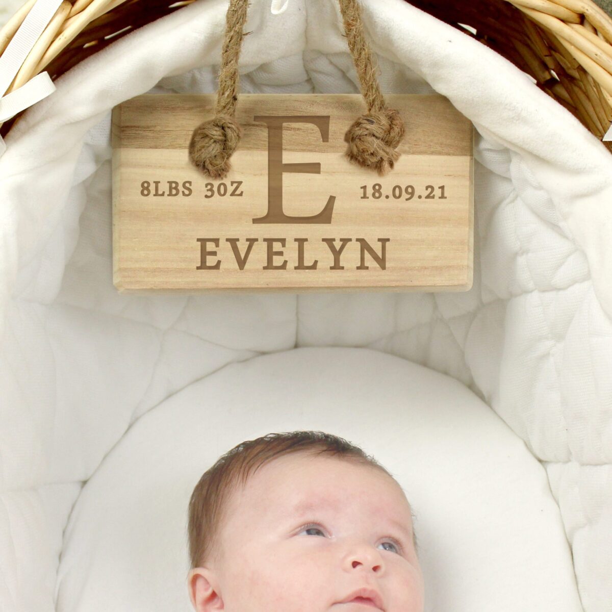 Personalised Initial Wooden Sign: 2 - Signs & Plaques By Gift Moments