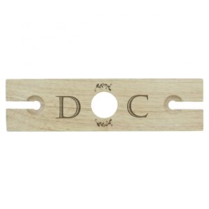 Personalised ’Initials’ Wine Glass & Bottle Holder: 4 - Barware By Gift Moments