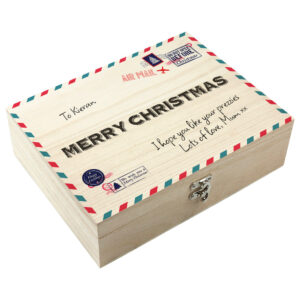 Personalised International Mail Christmas Tea Box Selection: 7 - Tea Boxes By Gift Moments