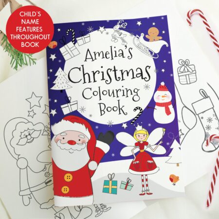 Personalised ’It’s Christmas’ Fairy Colouring Book: 6 - Books By Gift Moments