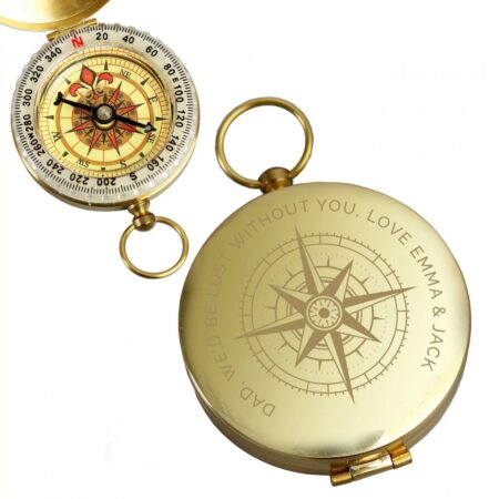 Personalised keepsake compass