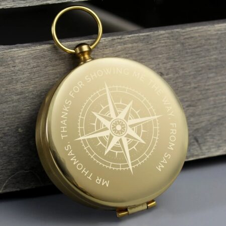 Personalised keepsake compass