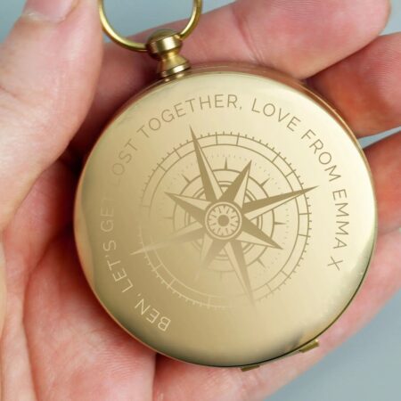 Personalised keepsake compass