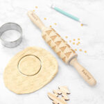 Personalised Kids Christmas Tree Decorating Rolling Pin: 1 - Kitchen Tools & Utensils By Gift Moments