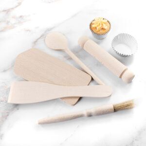 Personalised Kids Gingerbread Baking Set: 3 - Kitchen Tools & Utensils By Gift Moments