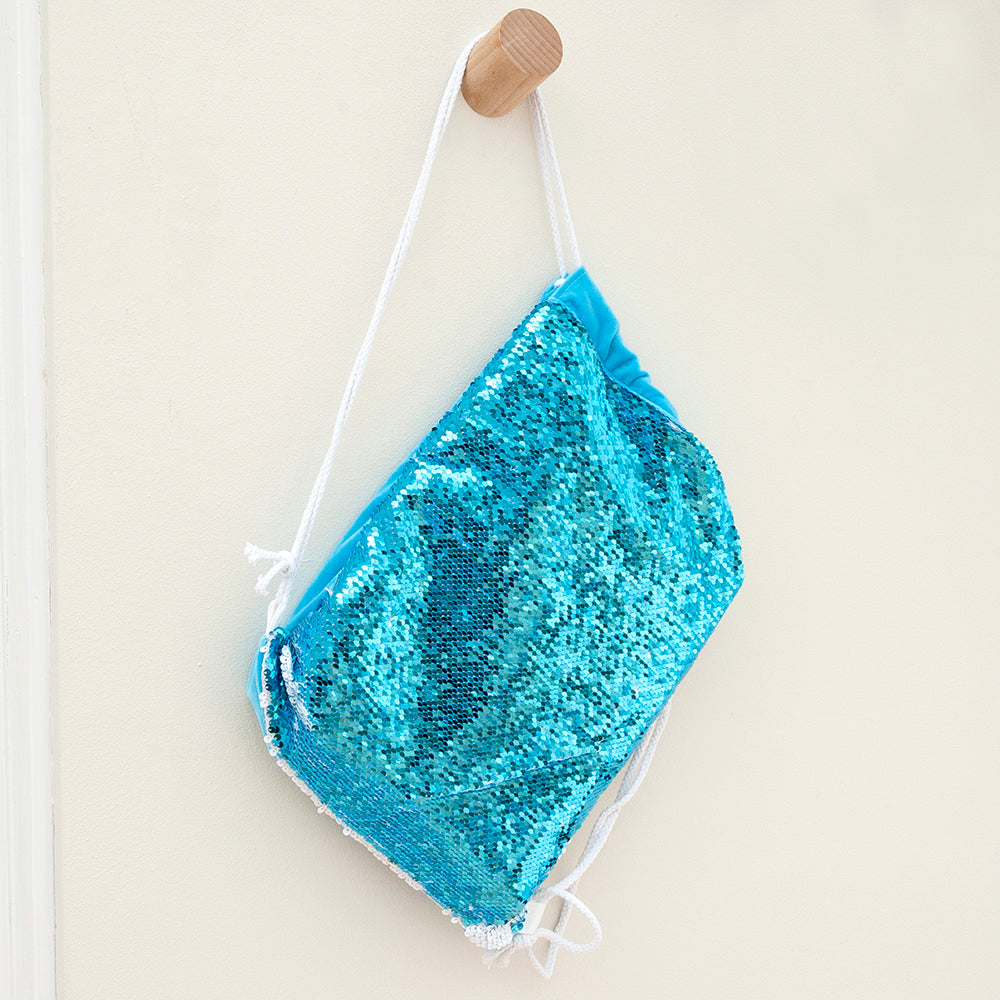 Personalised kids hidden message sequin bags