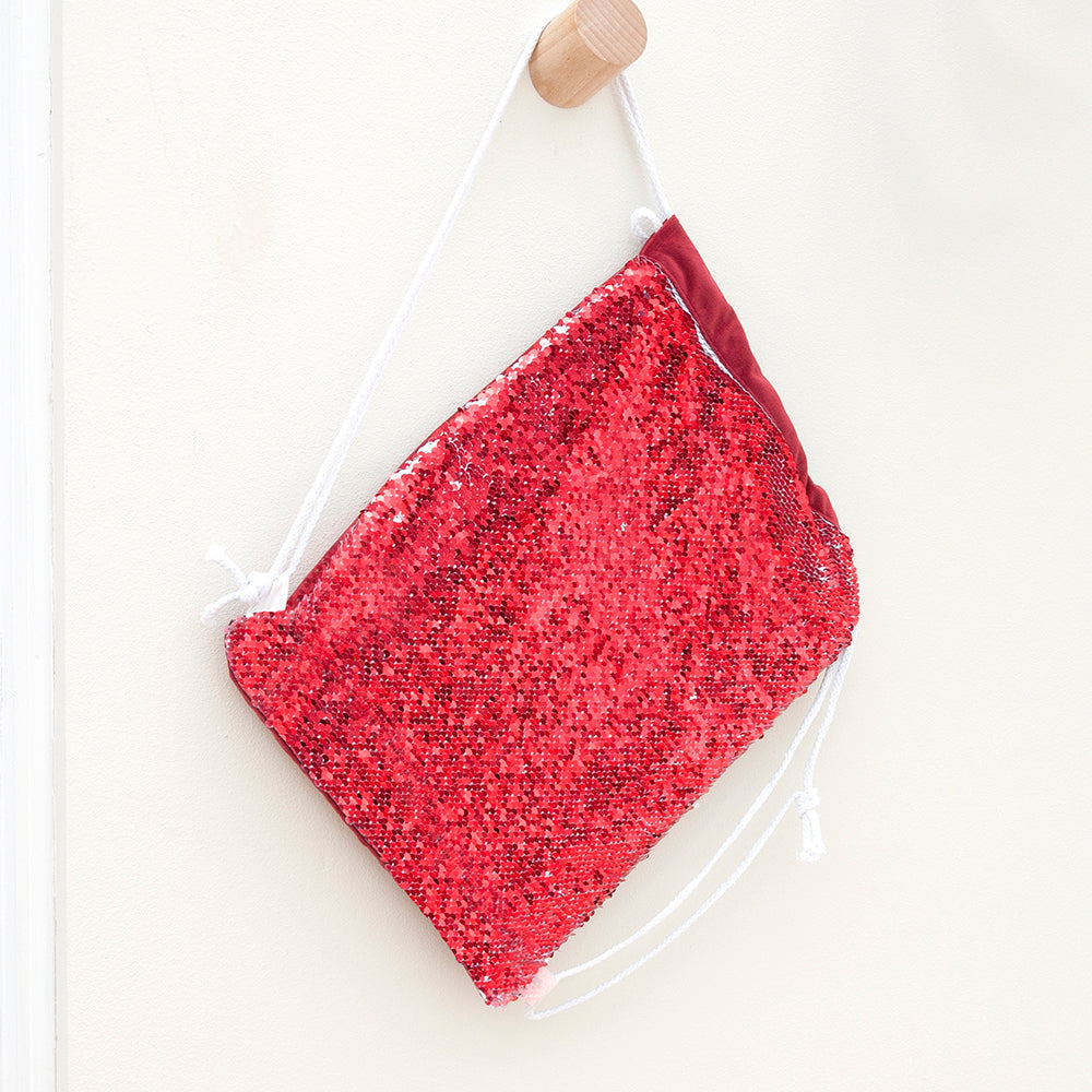 Personalised kids hidden message sequin bags