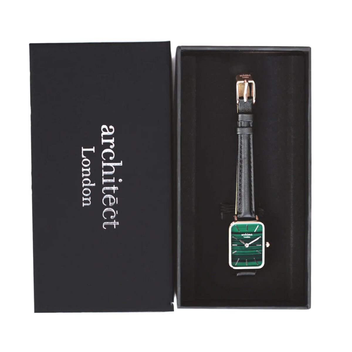 Personalised Ladies Architēct Lille Watch Pine Green: 4 - Watches By Architect Watches