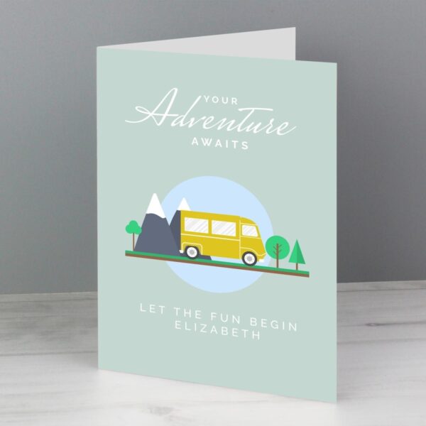 Personalised Leaving Retirement Adventure Card: 2 - Greeting Cards By Gift Moments