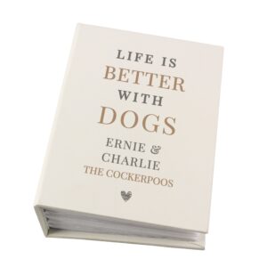 Personalised Life is Better With 6x4 Photo Album with Sleeves: 6 - Photo Albums By Gift Moments