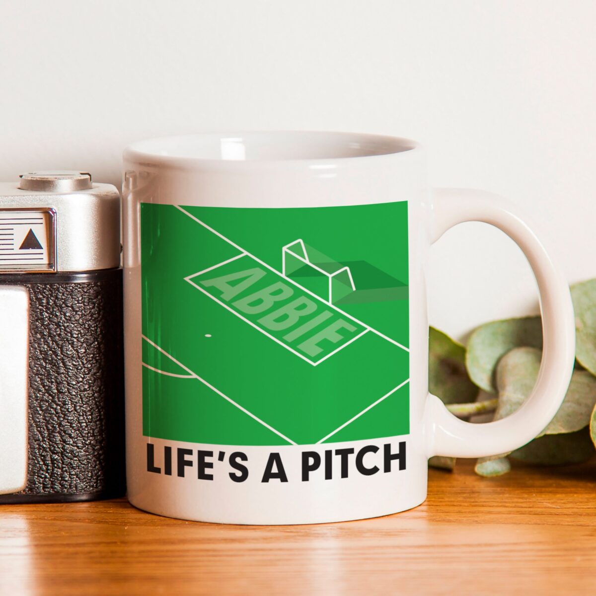 Personalised Life’s A Pitch Mug: 3 - Mugs By Gift Moments