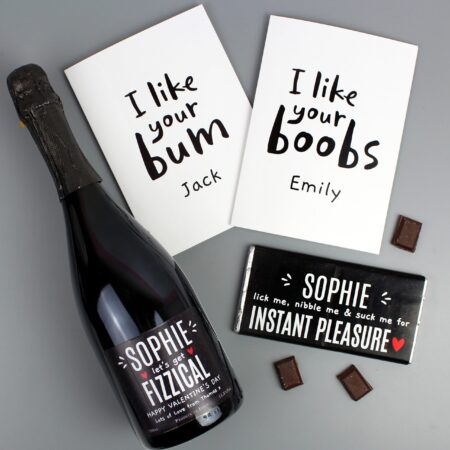 Personalised I Like Your Bum Card: 4 - Greeting Cards By Gift Moments