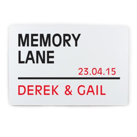 Personalised london street sign