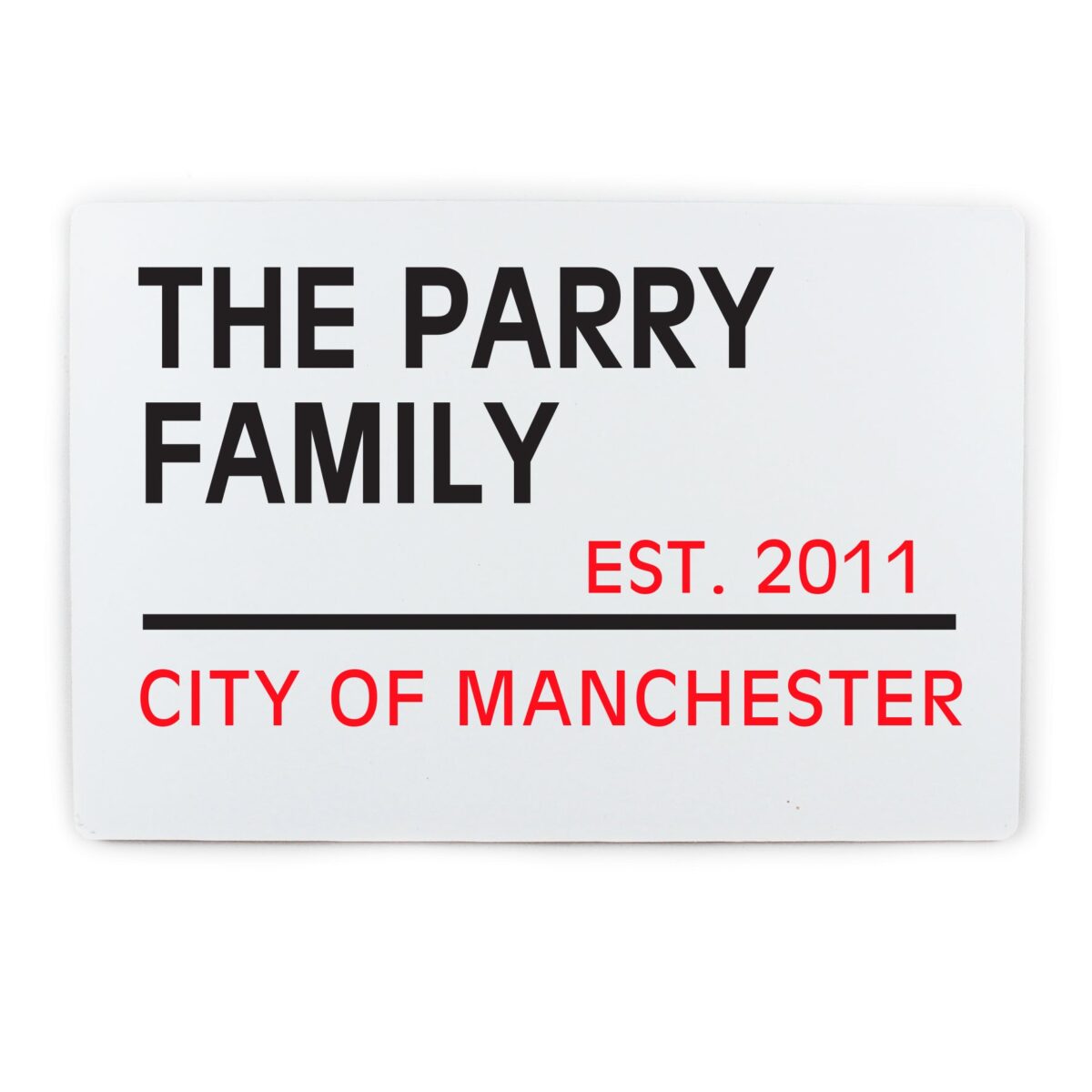 Personalised london street sign
