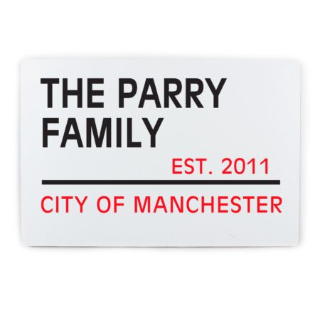 Personalised london street sign