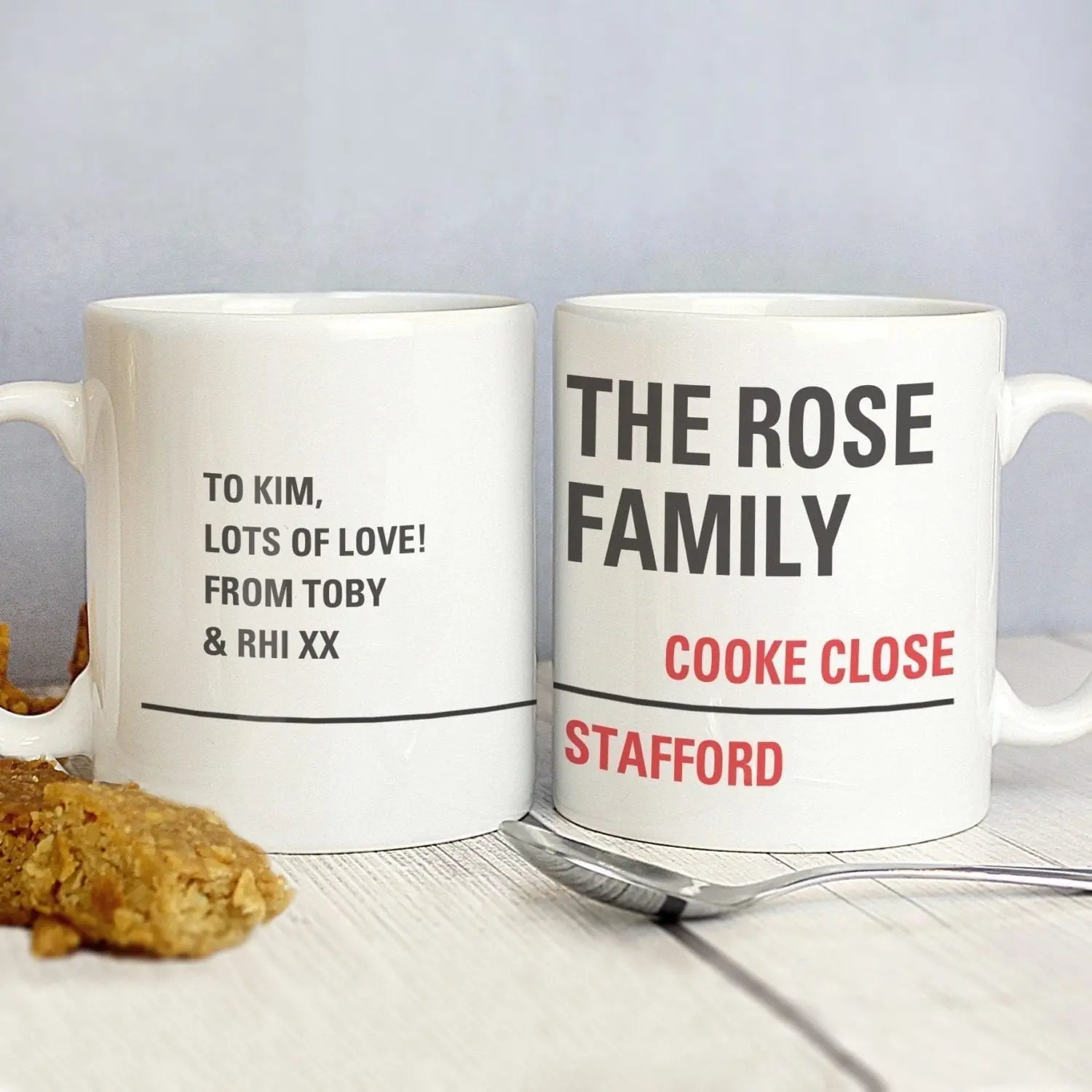 Personalised London Street Sign Mug: 1 - Mugs By Gift Moments