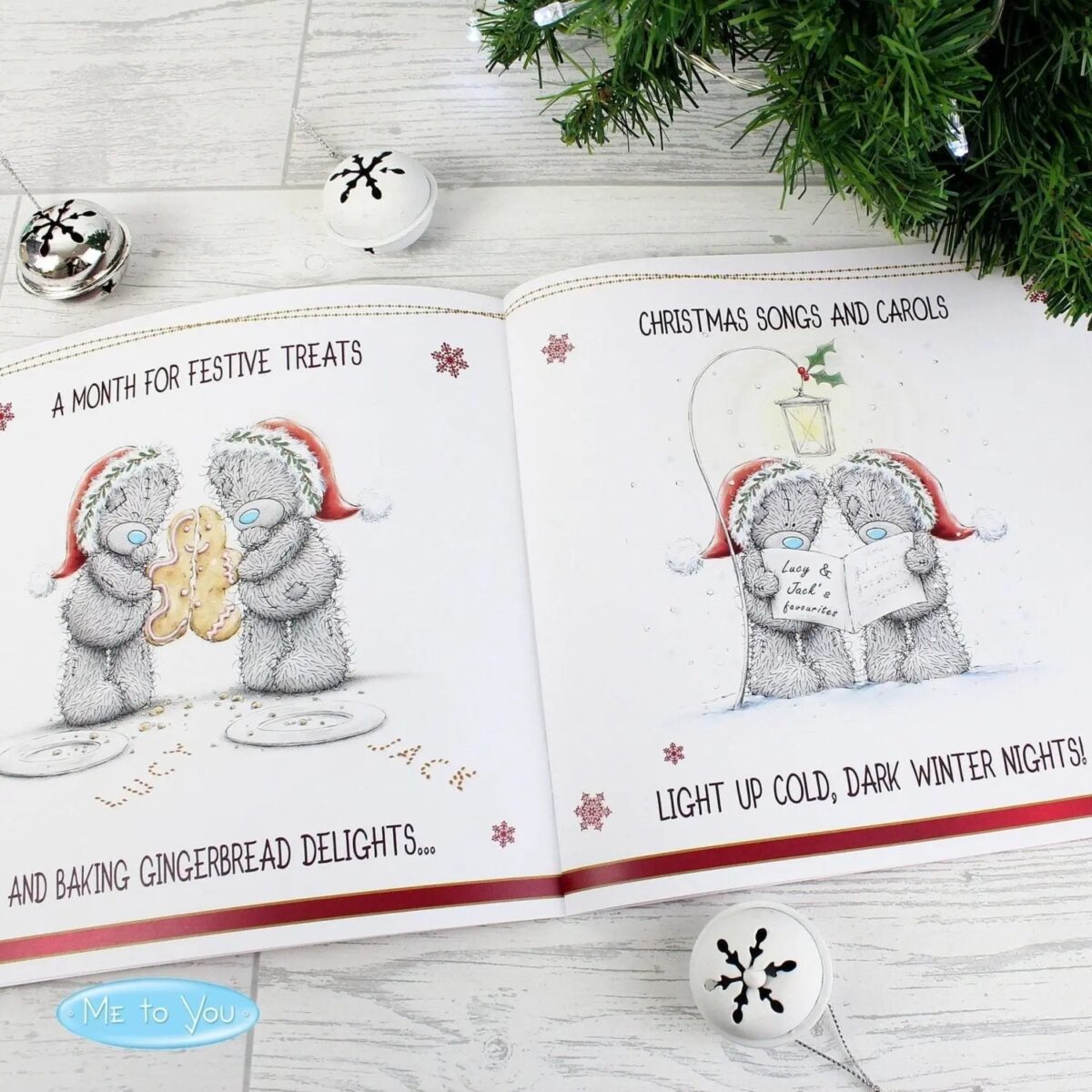 Personalised Me to You The One I Love at Christmas Poem Book: 4 - Books