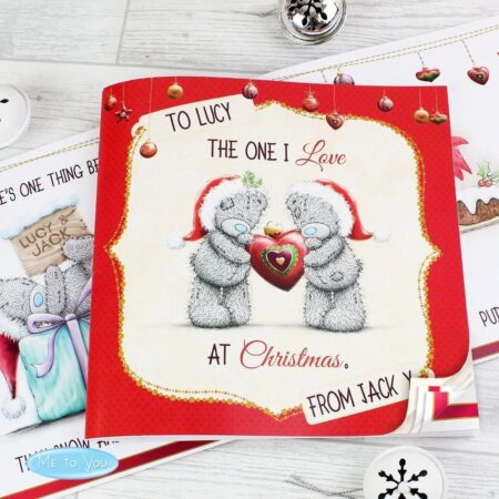 Personalised Me to You The One I Love at Christmas Poem Book: 1 - Books