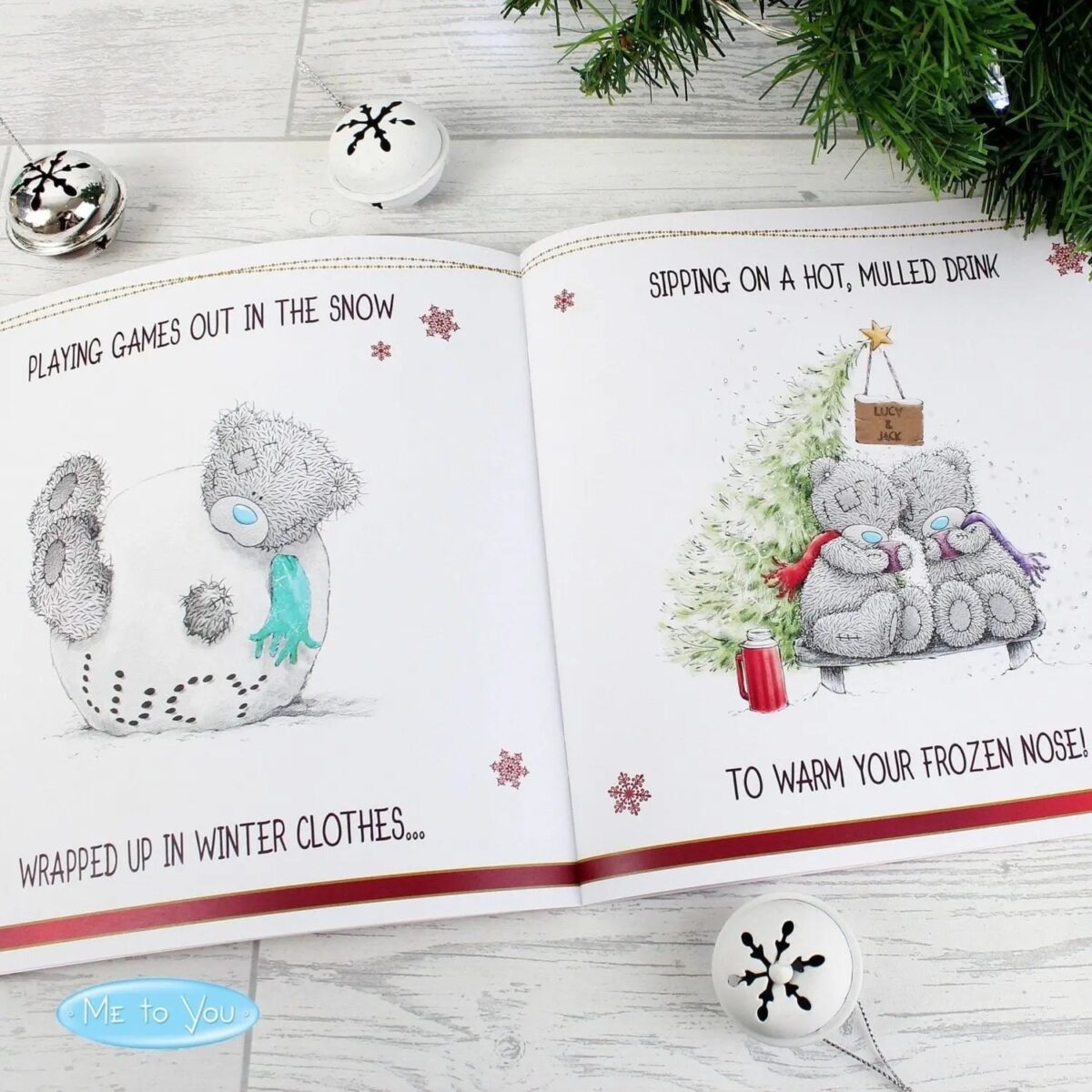 Personalised Me to You The One I Love at Christmas Poem Book: 5 - Books
