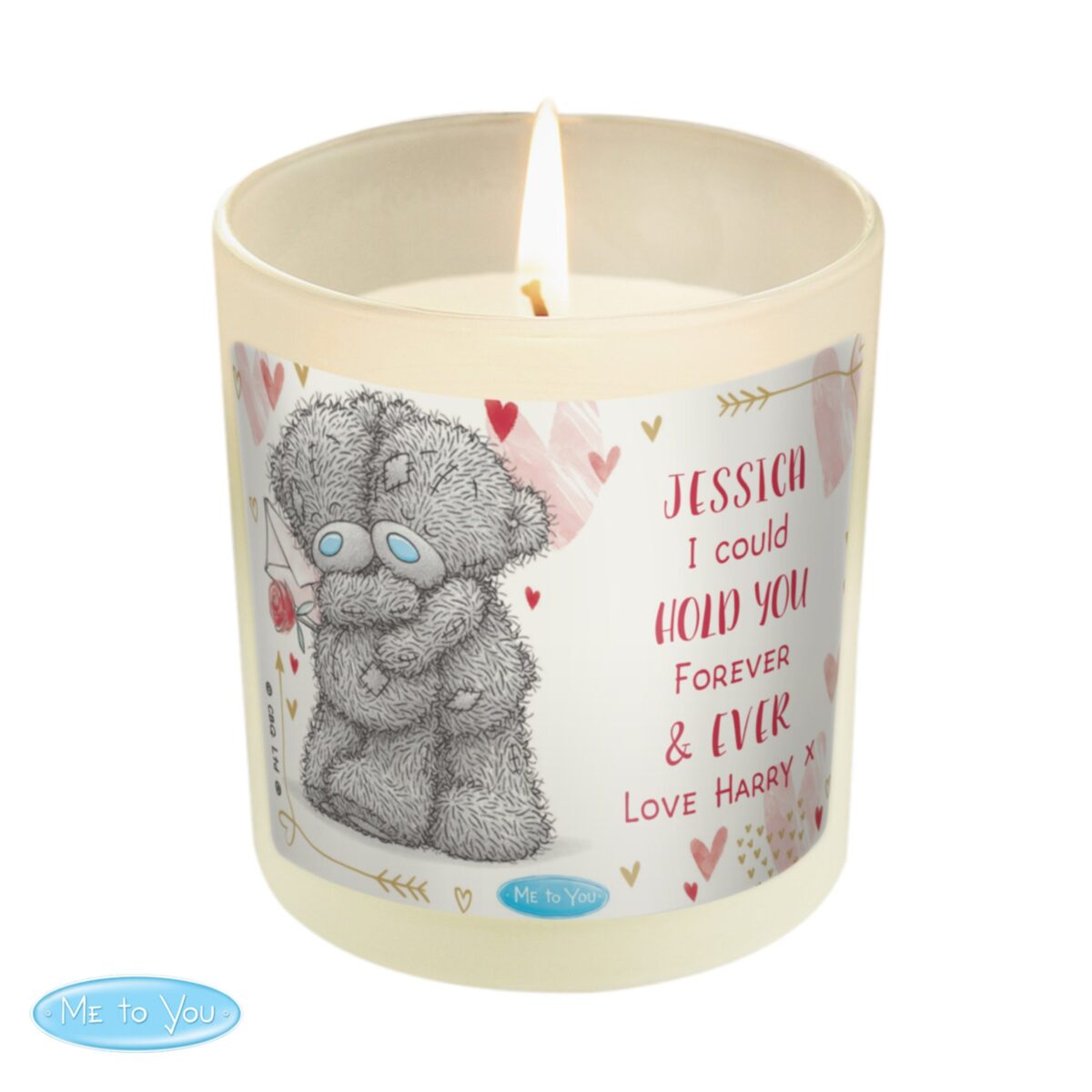 Personalised Me To You Love Forever Scented Jar Candle: 6 - Candles
