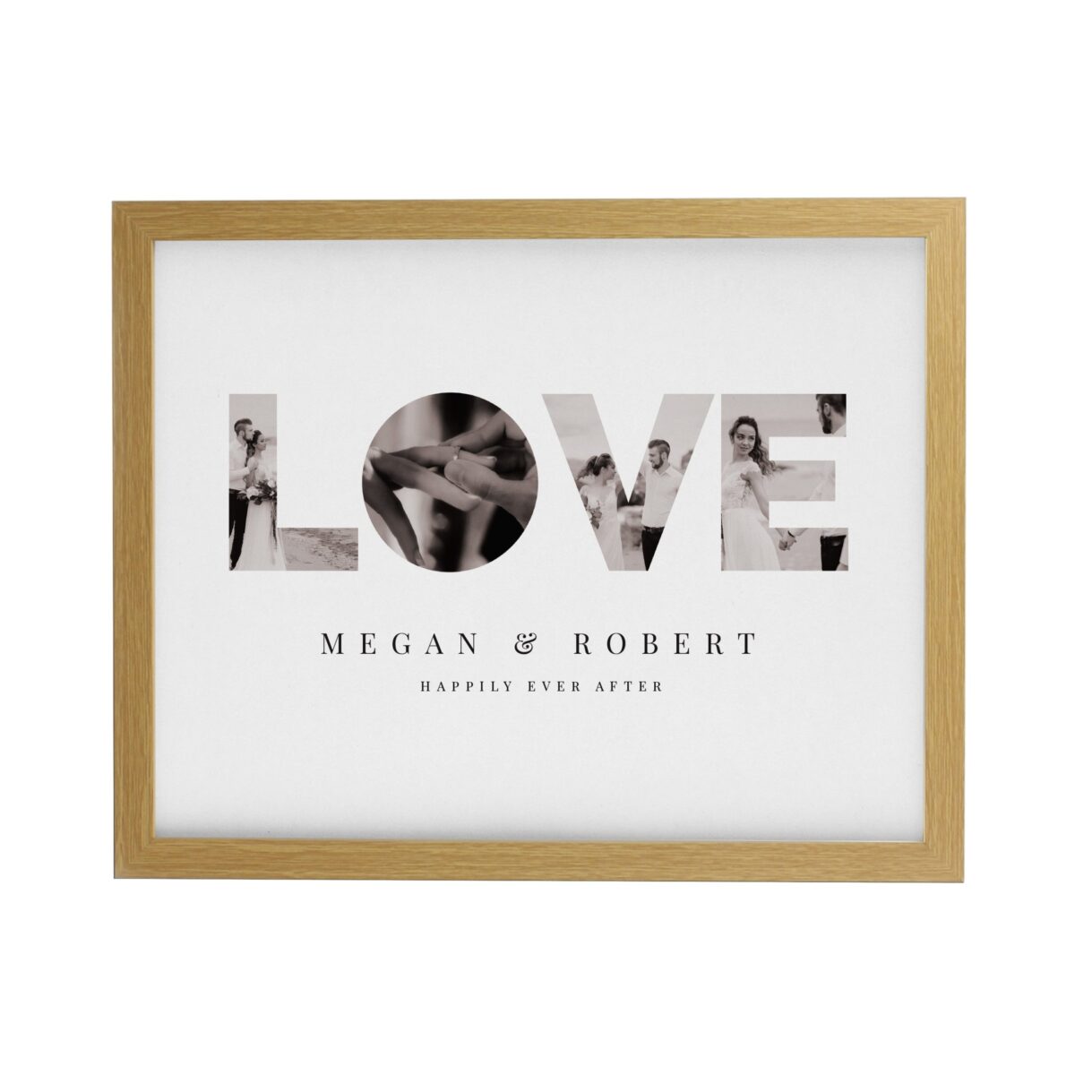Personalised LOVE Photo Framed Prints: 7 - Framed Prints By Gift Moments