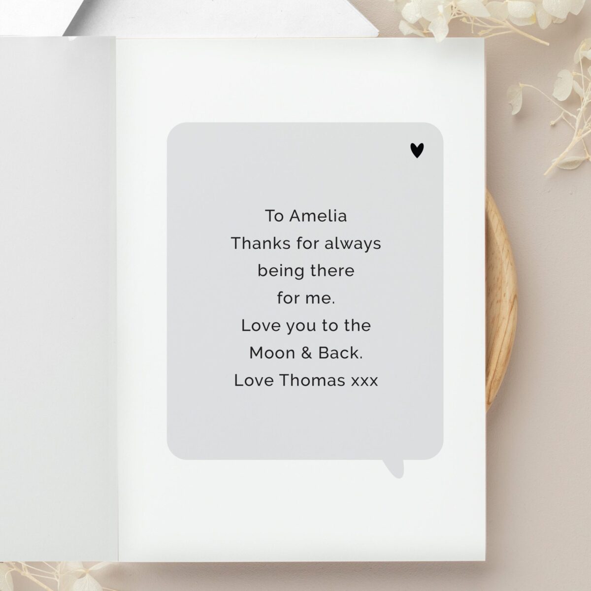 Personalised Love You Photo Upload Greeting Card: 6 - Greeting Cards By Gift Moments