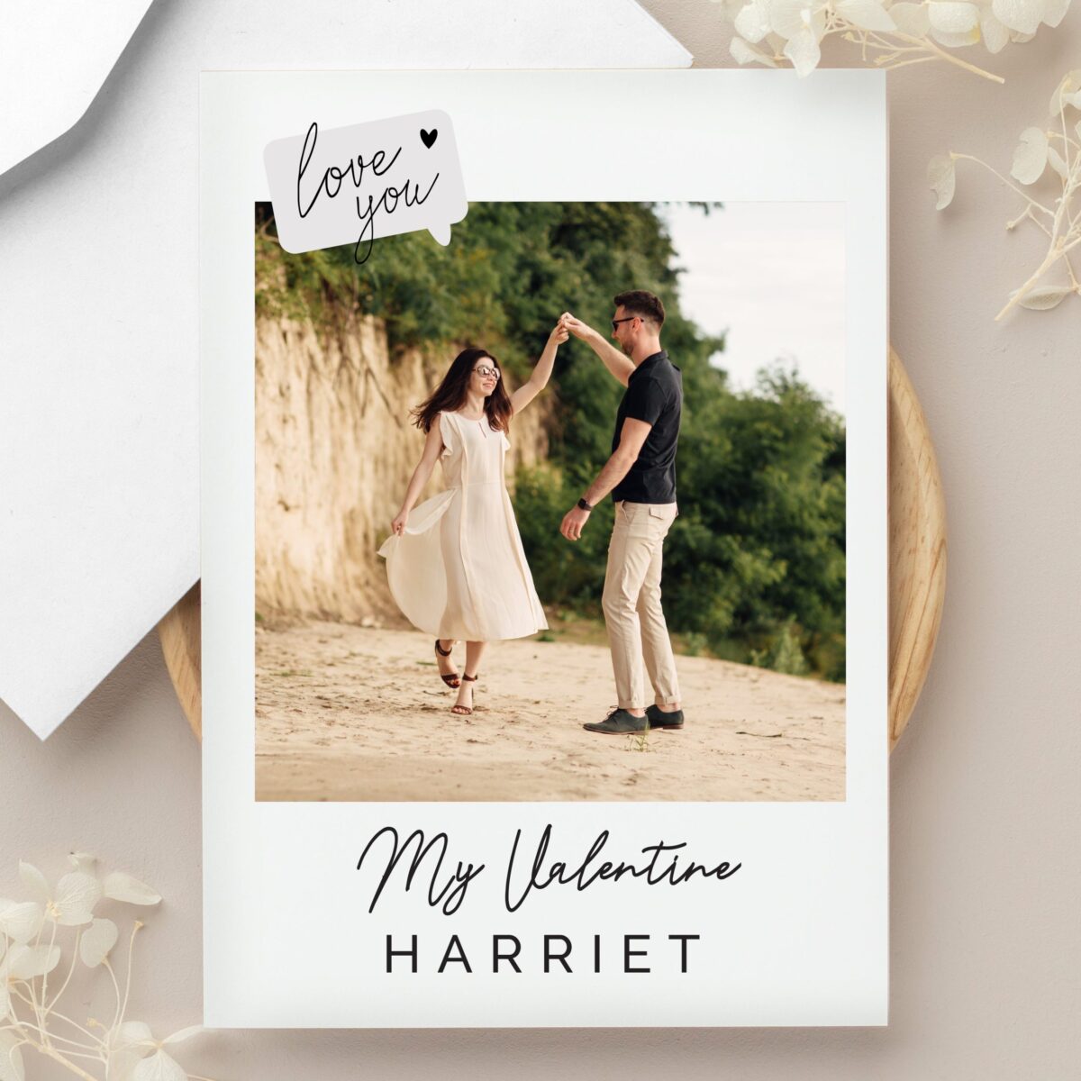 Personalised Love You Photo Upload Greeting Card: 4 - Greeting Cards By Gift Moments