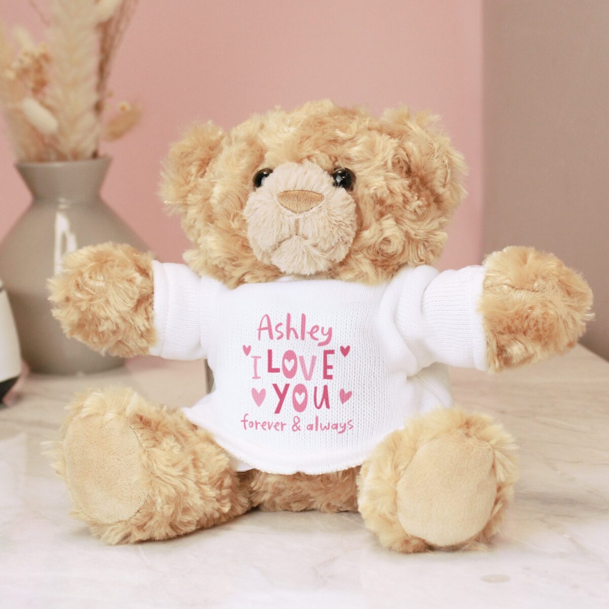 Personalised I Love You Teddy Bear: 6 - Teddy Bears & Soft Toys By Gift Moments