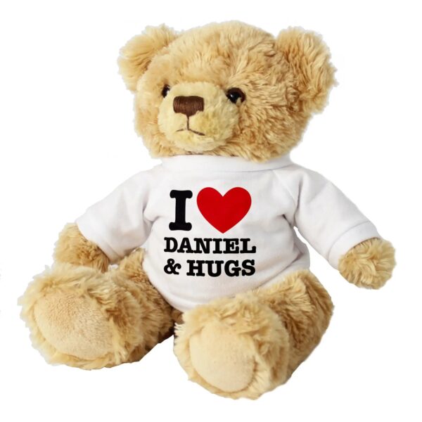 Personalised I Love... Teddy Bear: 2 - Teddy Bears & Soft Toys By Gift Moments