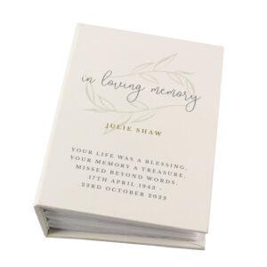 Personalised In Loving Memory 6x4 Photo Album with Sleeves: 6 - Photo Albums By Gift Moments