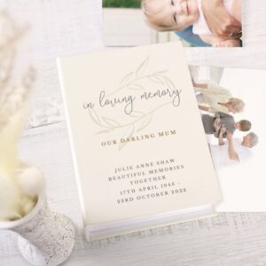 Personalised In Loving Memory 6x4 Photo Album with Sleeves: 4 - Photo Albums By Gift Moments