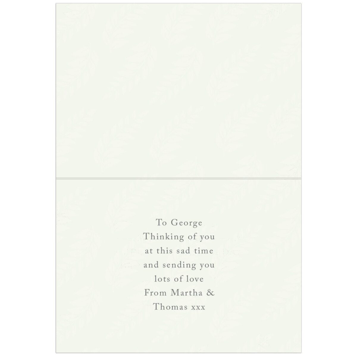 Personalised In Loving Memory Card: 4 - Greeting Cards By Gift Moments