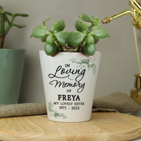 Personalised In Loving Memory Plant Pot: 1 - Pots & Planters By Gift Moments