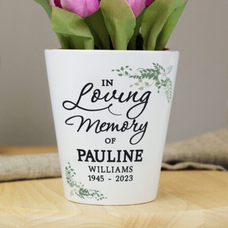 Personalised In Loving Memory Plant Pot: 6 - Pots & Planters By Gift Moments