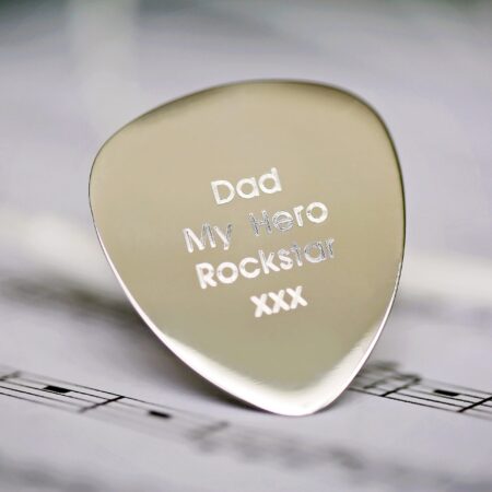 Personalised Luxury Guitar Pick: 1 - Keepsakes By Gift Moments