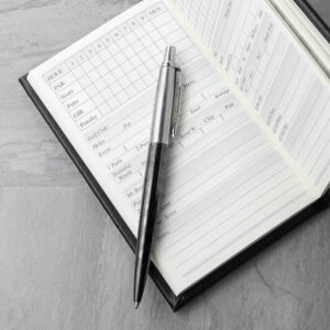 Personalised Luxury Leather Golf Notebooks: 3 - Notebooks By Gift Moments