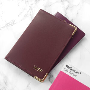Personalised Luxury Leather Passport Covers: 11 - Passport Holders By Gift Moments