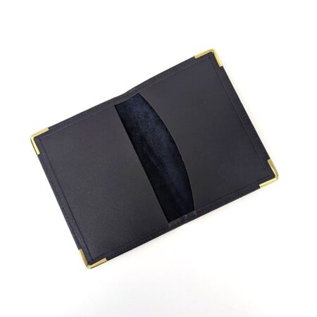 Personalised luxury leather passport covers