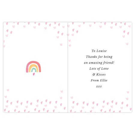 Personalised You Make The World Brighter Rainbow Card: 5 - Greeting Cards By Gift Moments