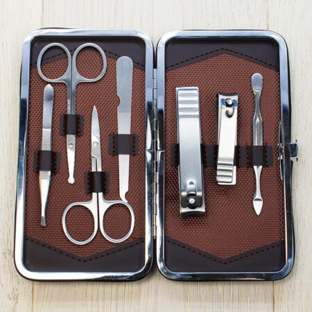Personalised mens 7 piece grooming set