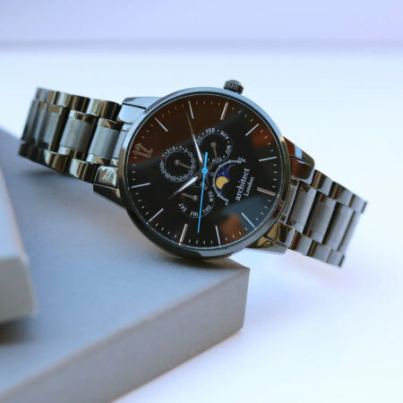 Personalised mens architect apollo watch black