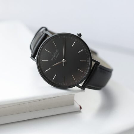 Personalised Men’s Architect Minimalist Black Contactless Payment Watch: 5 - Watches By Architect Watches