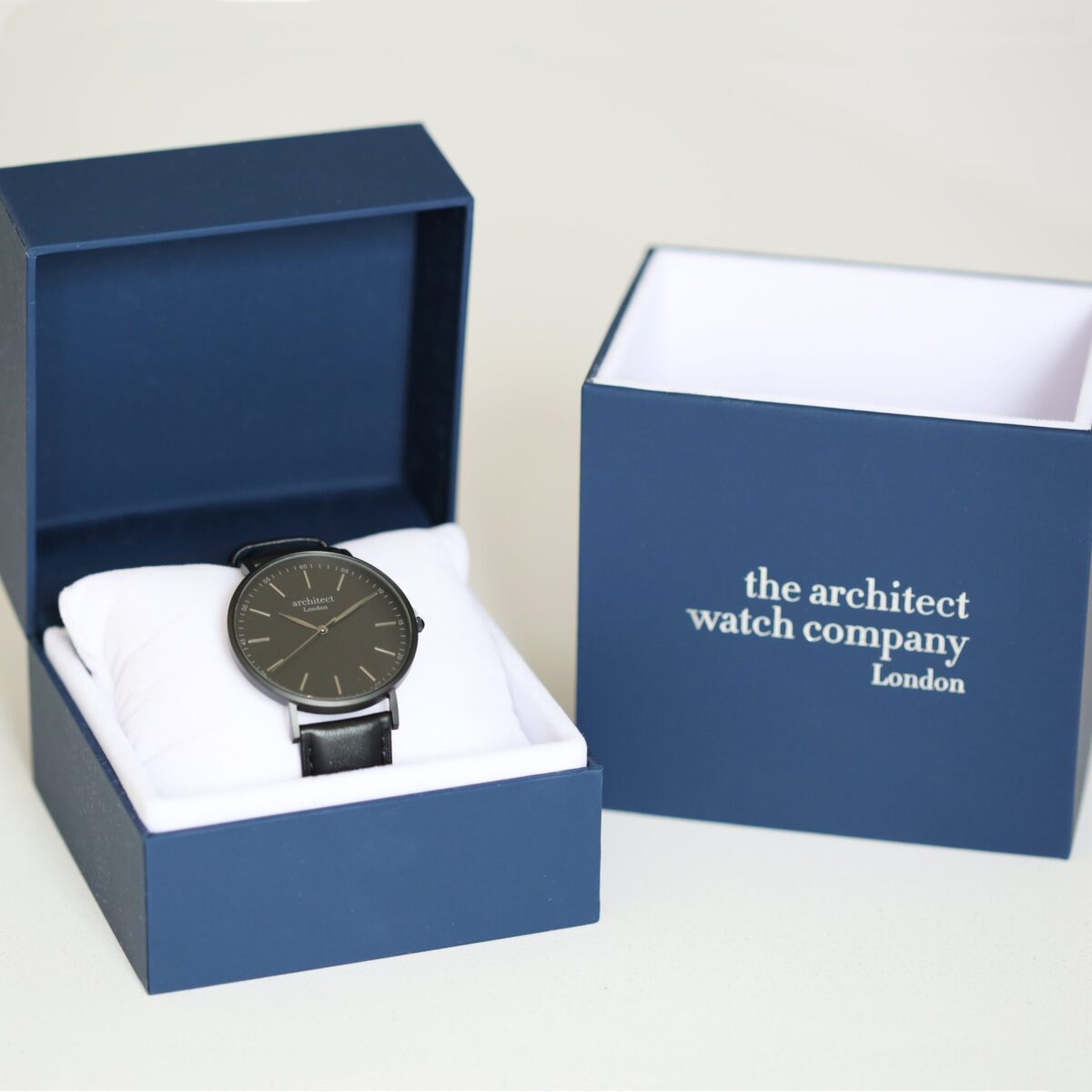 Personalised Men’s Architect Minimalist Black Contactless Payment Watch: 3 - Watches By Architect Watches