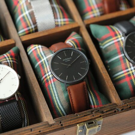 Personalised Men’s Architect Minimalist Walnut Contactless Payment Watch: 3 - Watches By Architect Watches