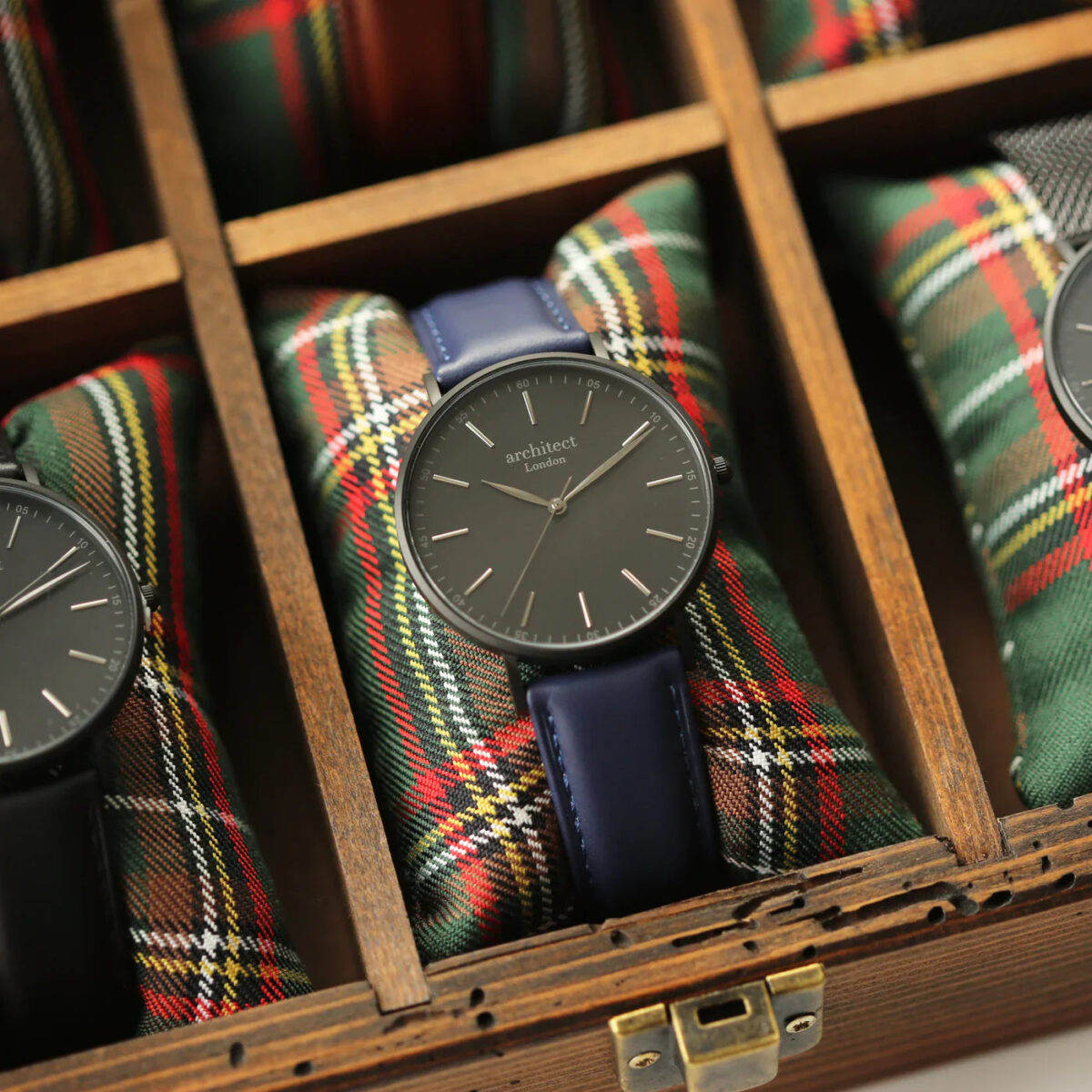 Personalised Men’s Architect Minimalist Watch Admiral Blue: 4 - Watches By Architect Watches