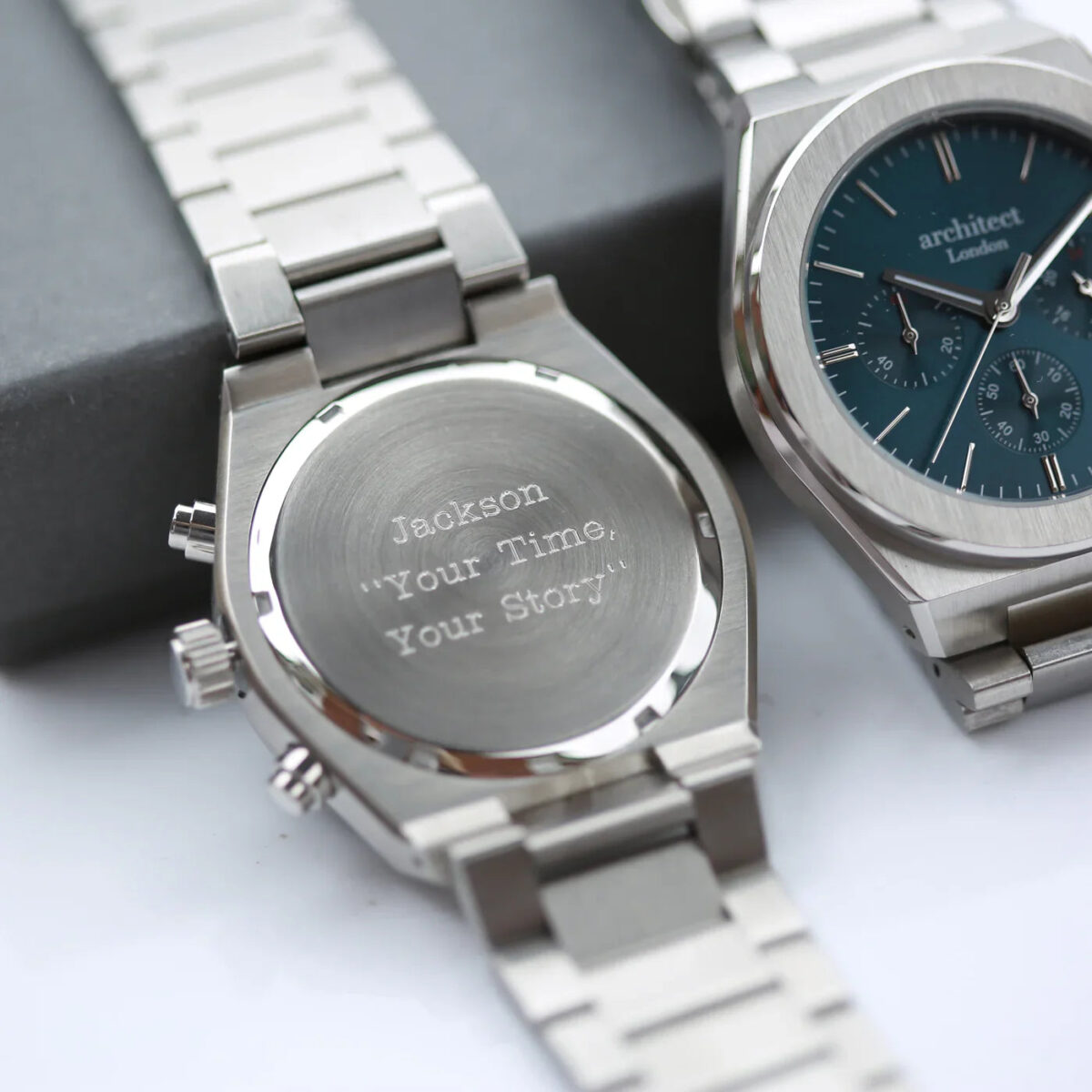 Personalised Men’s Architect Orbix Blue Watch: 2 - Watches By Architect Watches